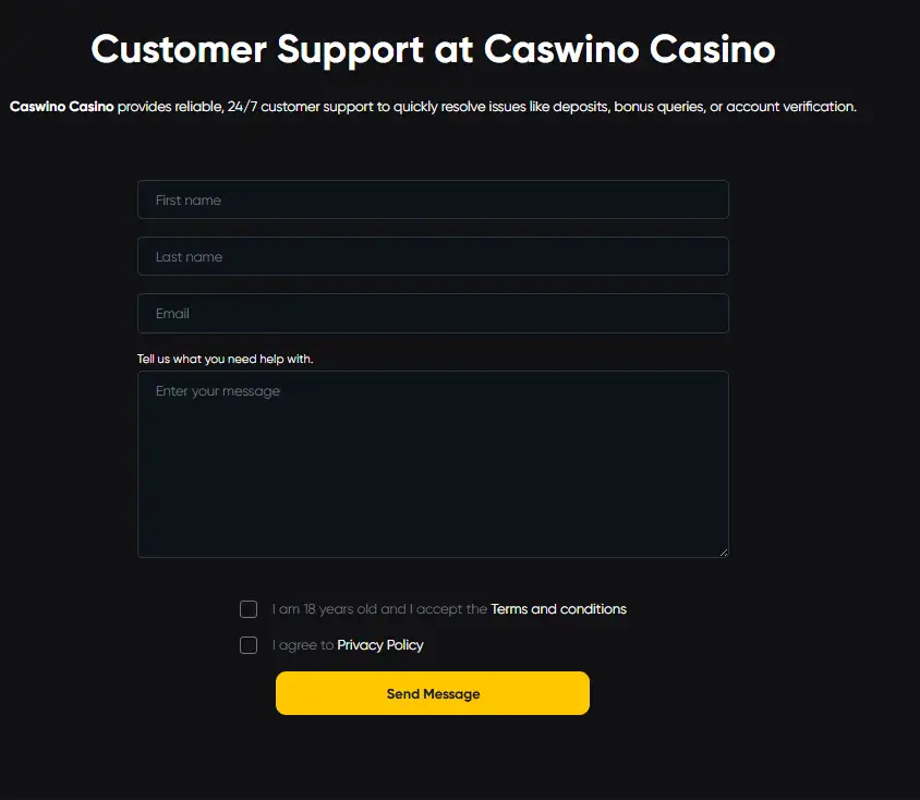 Caswino Australia Customer Service Team